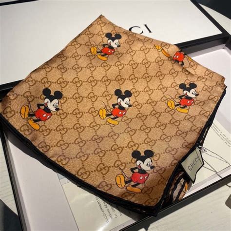 disney gucci silk scarf|gucci silk scarf history.